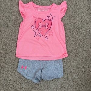 Under Armor 18 month short set